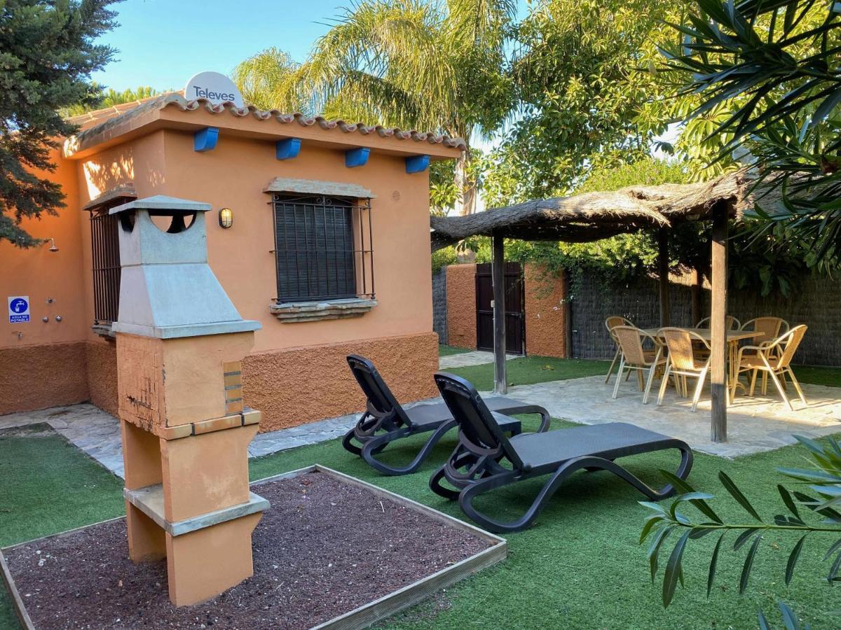 Casa Bungalows Con Jardin Privado Y Piscina Compa Cádiz Exteriér fotografie